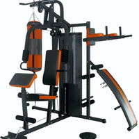 Aparat Multifunctional Fitness 4 Posturi Dhs 3003 - Negru-Rosu