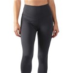 Imbracaminte Femei 90 Degree By Reflex High Rise Ribbed Panel Ankle Leggings Galaxy Grey