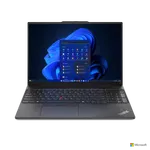 Laptop Lenovo ThinkPad E16 Gen 2 cu procesor AMD Ryzen™ 5 7535HS pana la 4.55GHz, 16" WUXGA, IPS, 32GB DDR5, AMD Radeon™ 660M Graphics, No OS, Black, 3y on-site Premium Care