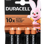 Duracell Baterii R6 4 buc Lasts Longer Alkaline