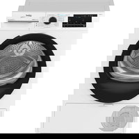 Uscator de rufe BEKO BM5T49243W, Pompa de caldura, 9 kg, 15 programe, Clasa C, alb