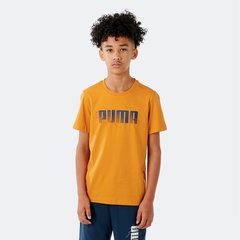 Tricou Educație fizică PUMA Portocaliu cu imprimeu Băieți, PUMA