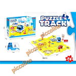 Puzzle circuit cu masina electrica Politie, 