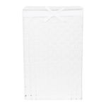 Coș de rufe cu capac Compactor Laundry Linen, înălțime 60 cm, alb, Compactor