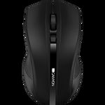 CANYON 2.4GHz wireless Optical Mouse with 4 buttons  DPI 800/1200/1600  Black  122*69*40mm  0.067kg