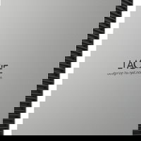 Hard disk extern LaCie Mobile Drive 5TB USB-C 3.2 Gen 1 Silver, LaCie