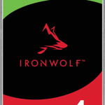 Hard Disk Desktop Seagate Ironwolf NAS 4TB 5400RPM SATA III, Seagate