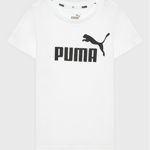 Puma Tricou Essentials Logo 586960 Alb Regular Fit, Puma