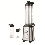 Blender Pentru Smoothie, Putere 350w, Inox, 3 Recipiente, Compact Si Ergonomic, Usor De Folosit Si Curatat, Argintiu, KlaussTech