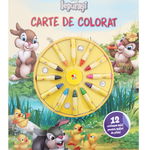 Disney. Iepurasi. Carte de colorat. 12 creioane mici pentru maini de pitici, Litera