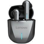 Căști bluetooth STEREO LENOVO XG01, v5.0, TWS, microfon + carcasă de încărcare, gri