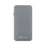 Acumulator extern Tellur TLL158131, 5000 mAh, 3.0A, cablu 3 in 1 (Gri), Tellur