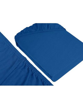 Cearceaf de pat cu elastic, 160 x 200 cm, bumbac jersey Engros, 