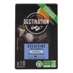 Cafea capsule DECAFEINE Pur Arabica Destination, bio, 55 g (10 capsule)