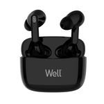 casti bluetooth tws in-ear well boost negru, WELL