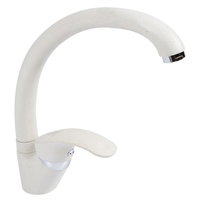 Baterie bucatarie Ecostone GF-2246, Pipa Mobila, 210MM, Alb, 