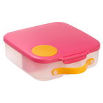 Caserola compartimentata maxi LunchBox, 2 l, Roz + Portocaliu, BBOX