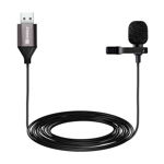 Microfon lavaliera cu clip Sandberg, USB, 2 m, 38 dB, SANDBERG