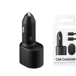 Incarcator auto Fast Charger, Dual Port, USB 20W si USB-C 45W + Cablu, 5A, pentru Samsung, L5300, Negru, Oem