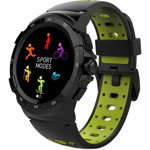Smartwatch MyKronoz ZeSport 2 GPS Optica HR Negru/Galben