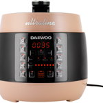 Multicooker Daewoo DPC900C Ultraline, 900 W, 5 Litri, 10 programe, Crem