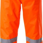 Pantaloni reflectorizanti impermeabili, utilizabili in ploaie, 2 buzunare, marime XL, Portocaliu, Lahti Pro
