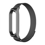 Bratara de schimb din metal cu zale mici pentru smartband Xiaomi Mi Band 7 Negru