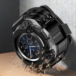 Husa si curea Supcase Unicorn Beetle Pro compatibila cu Samsung Galaxy Watch 4 Classic 46mm Black, Supcase