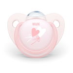 Suzeta Nuk Baby Rose Silicon M1 Baloane 0-6 luni