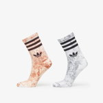 adidas Tie Dye 2-Pack Sock Grey Two/ Wonder Beige, adidas Originals
