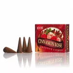 Conuri parfumate - 10 Buc - Cinnamon Rose, Inovius