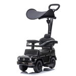 Masinuta Ride-on pentru copii Chipolino Mercedes G350 negru cu maner parental, Chipolino