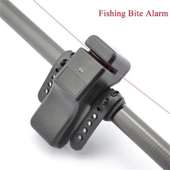 Accesoriu pentru pescuit sportiv, model nou, alarma pentru fixat pe undita, alarma digitala pentru prins pe?te, cu LED, Neer