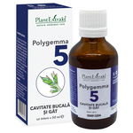 Polygemma 5 Cavitate bucala si Gat, 50 ml, PLANTEXTRAKT