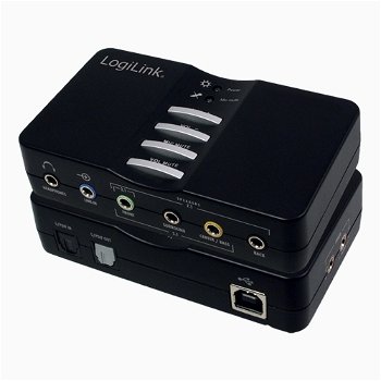 Placa de sunet externa Logilink Sound Box UA0099, interfata USB, 7.1 canale, LogiLink