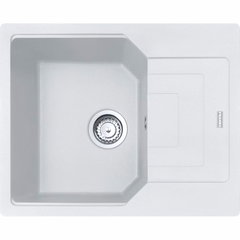 Chiuveta bucatarie Franke S2D 611-62, Tectonite, 620x500mm, adancime Cuva 200mm, Negru