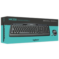 Tastatura Logitech MK330 Wireless Combo + Mouse Negru