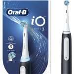 Periuta de dinti electrica, Oral-B, iO 3, Negru, Oral-B