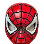 Jucarie Masca Spiderman cu Lumina Led, 21 cm