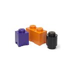 Cutii de depozitare pentru copii din plastic 3 buc. Box – LEGO®, LEGO®