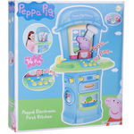 Bucatarie interactiva pentru copii, HTI, Peppa Pig, 14 accesorii, Multicolor