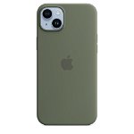 iPhone 14 Plus Silicone with MagSafe - Olive, Apple