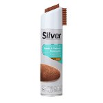 Spray Restaurare Piele Nubuc/Caprioara, Silver, Maro, 250 ml