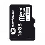 MICROSDHC 16GB SERIOUX CU ADAPTOR CL10, Serioux