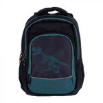 Ghiozdan Strigo Misty+ Black Dinosaur 24L, 39X27X18cm, STRIGO