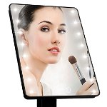 Oglinda cosmetica L16, 10.5 inch, 16 LED-uri, Buton Tactil, Pentru Machiaj / Make-up, NYTRO