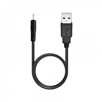 Cablu de alimentare USB 2.0 la DC 2.5/0.7mm 5V 2A 1m, PLS