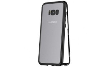 Husa 360 Magnetic Case pentru Samsung Galaxy S8 Plus, Negru, SMART CONCEPT MOBIL SRL