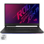 Laptop Gaming ASUS ROG Strix SCAR 17 G732LXS cu procesor Intel® Core™ i7-10875H pana la 5.10 GHz, 17.3", Full HD, 300Hz, 16GB, 1TB SSD, NVIDIA® GeForce® RTX 2080 SUPER™ 8GB, Free DOS, Black