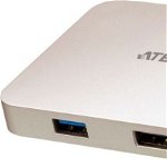 Docking Aten Ultra Mini USB-C 4K Power Pass-through, Aten